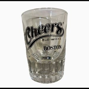Vintage Cheers Boston Shot Glass